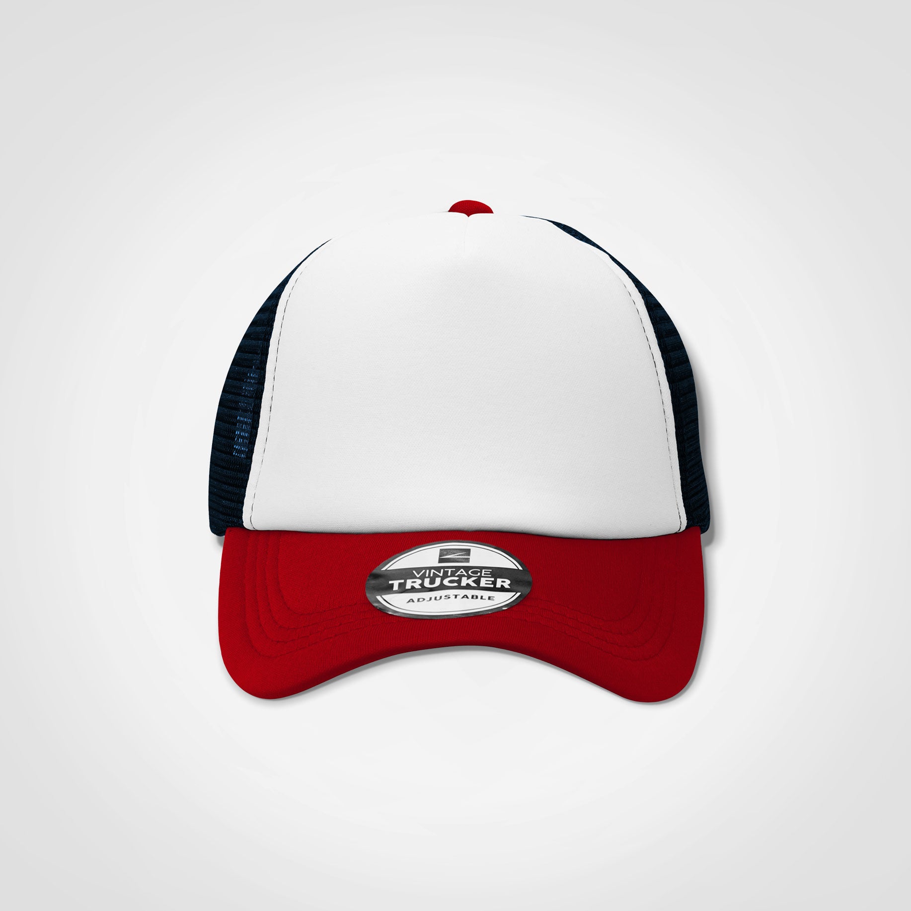 Vintage Trucker Cap - Three Tone - Custom Branded/Printed