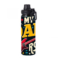 Dad - My Dad Rocks Design on Tumbler, Can, Flask, or Water bottle