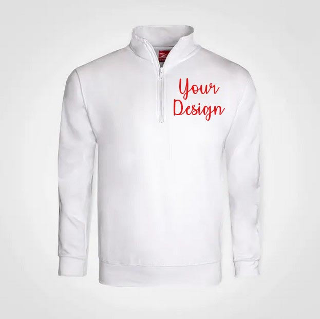Quarter Zip Sweater - Custom Branded/Printed