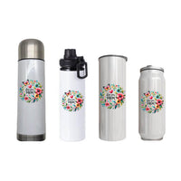 Mom - Love You Mom Design on Tumbler, Can, Flask, or Water bottle