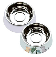 Personalised Pet Dog Bowl with Stainless Steel inner (L)