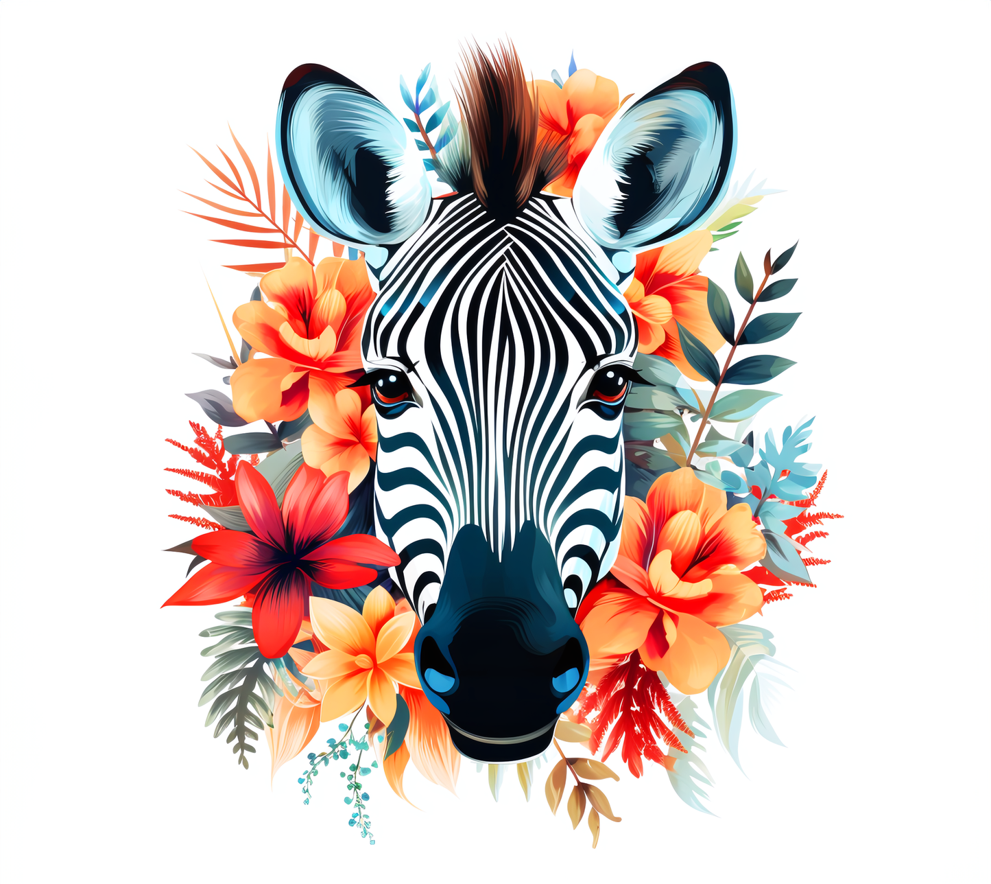 Wildlife - Zebra Design on Tumbler, Can, Flask, or Water bottle