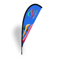 Teardrop Banner Flag -   Double sided