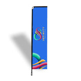 Telescopic Banner Flag -  Single Sided