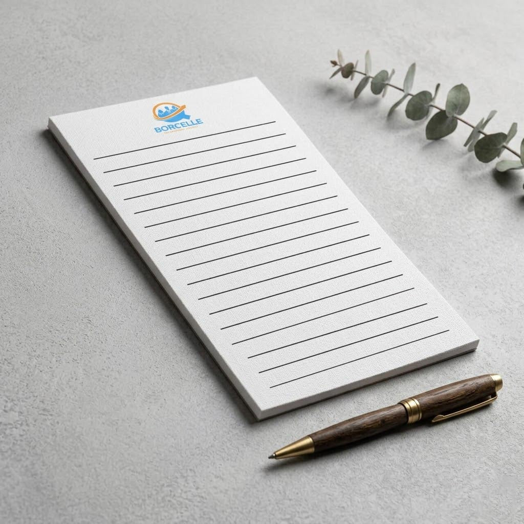 Custom Branded Notepads (30 pages per pad) – Canvas & More