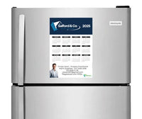 Branded Magnetic Fridge Calendars (Various sizes | cardboard with magnets)