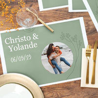 Personalised Printed Paper Placemats