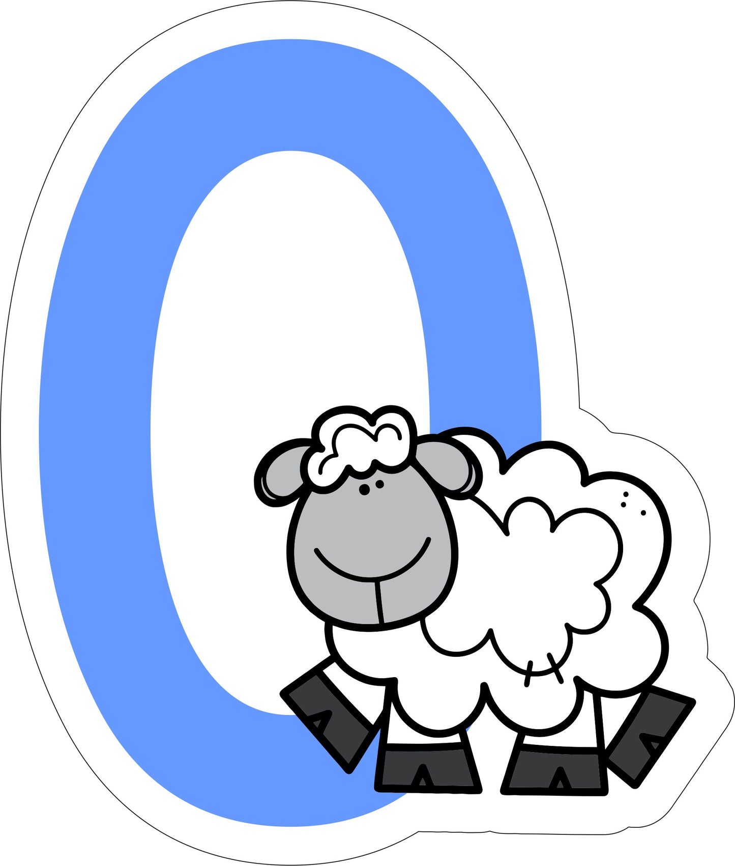 Farm Animal Theme Numbers Photo Fridge Magnets - (11 PER PACK)