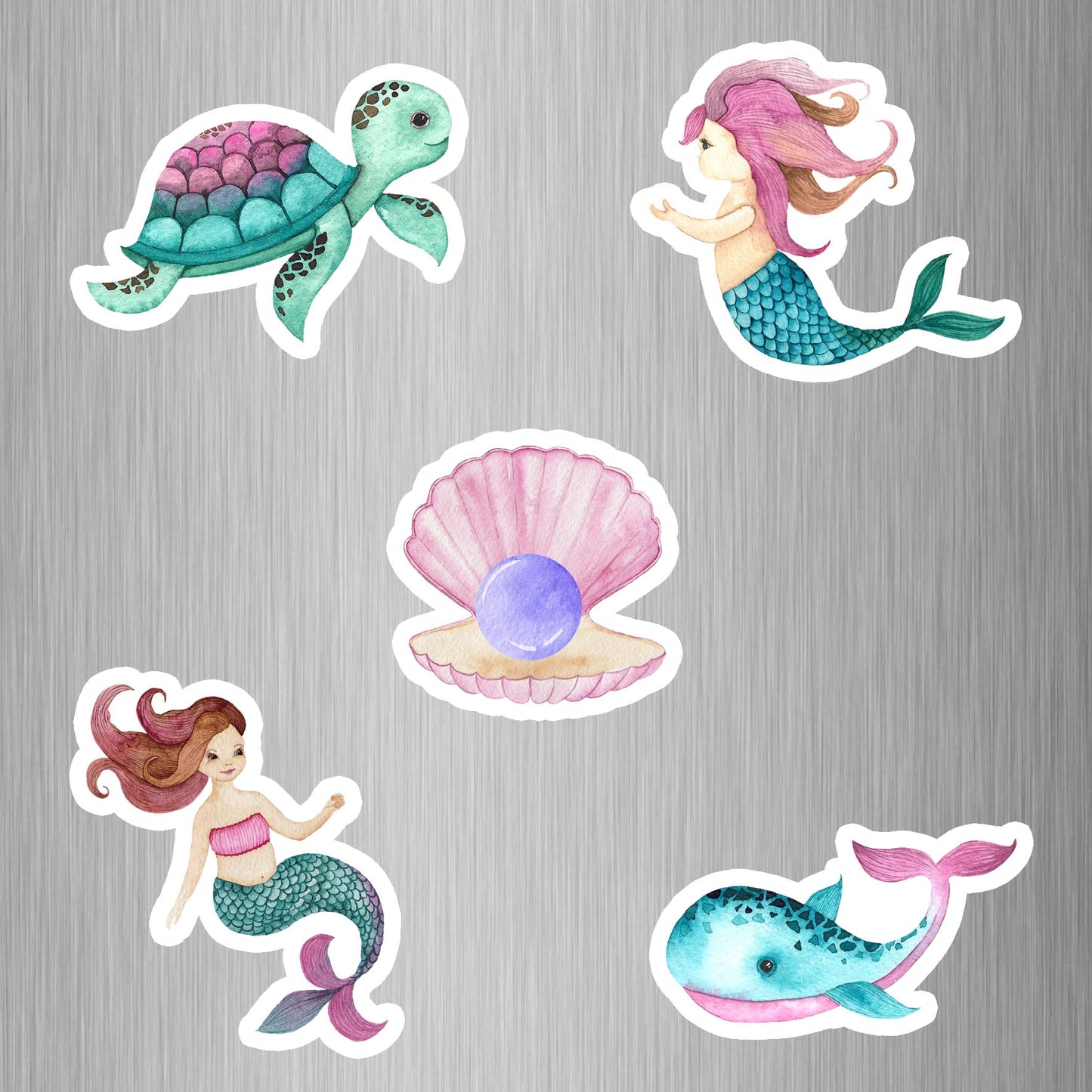 Mermaid Fridge Magnets - (5 PER PACK)