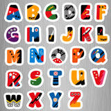 Super Hero Alphabet and Numbers Combo Fridge Magnets - (37 PER PACK)