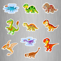 Dinosaur Fridge Magnets - (10 PER PACK)