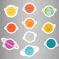 Planets (2) Fridge Magnets - (10 PER PACK)