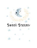 Set of 3 Boys - Sweet Dreams Little One Canvas & More 