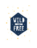 Set of 3 Boys - Wild and Free Canvas & More 