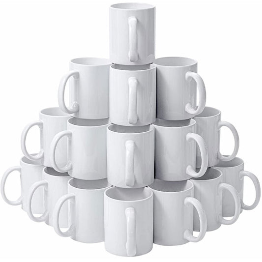 Sublimation Mugs (blank) white 11oz - 36 pack