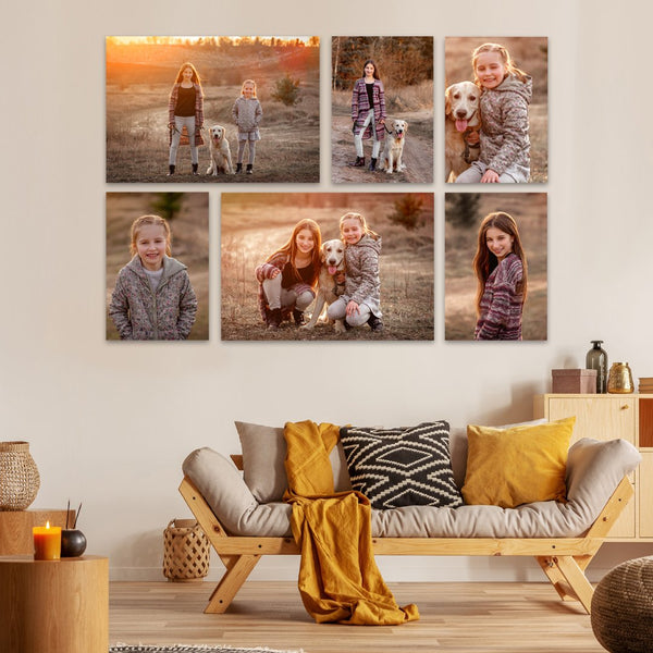 Buy 1, Get one FREE: 6 Piece Combo Deal x2! (12 prints in total) Canvas & More 