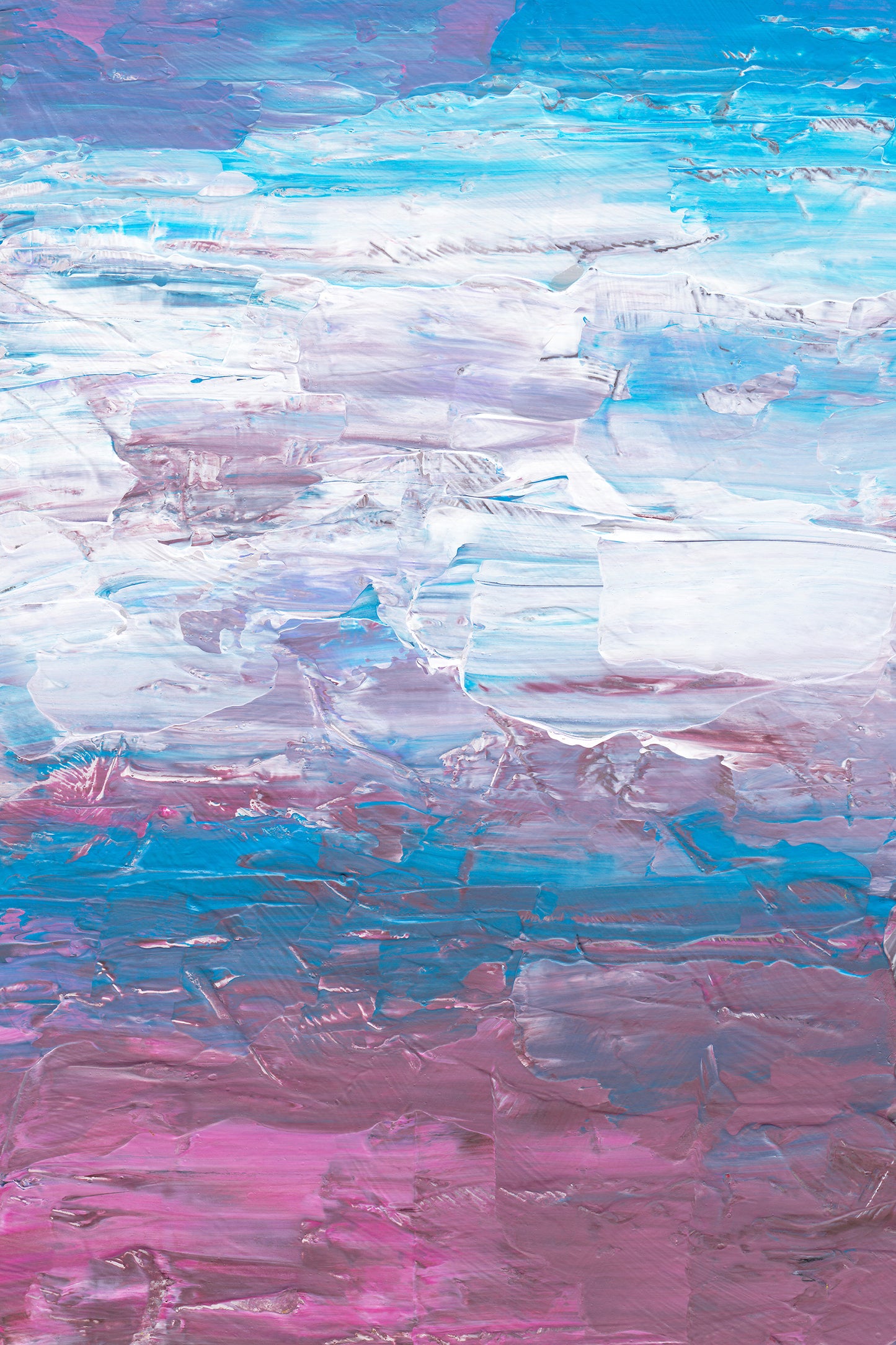 Blue/Purple and Pink Abstract