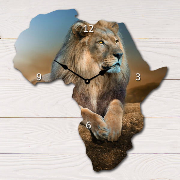 Personalized Clock - Africa
