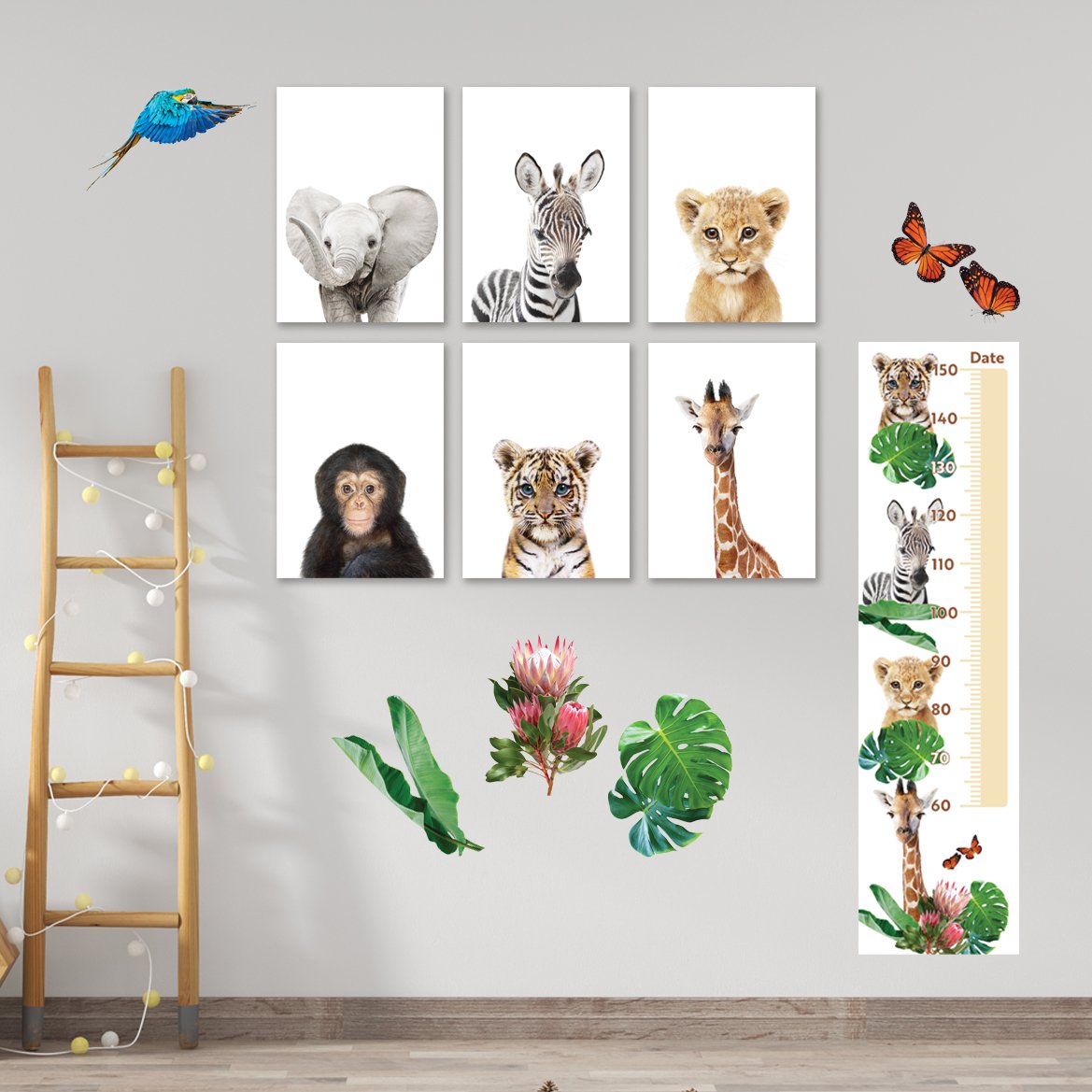 Baby Safari Animals Theme