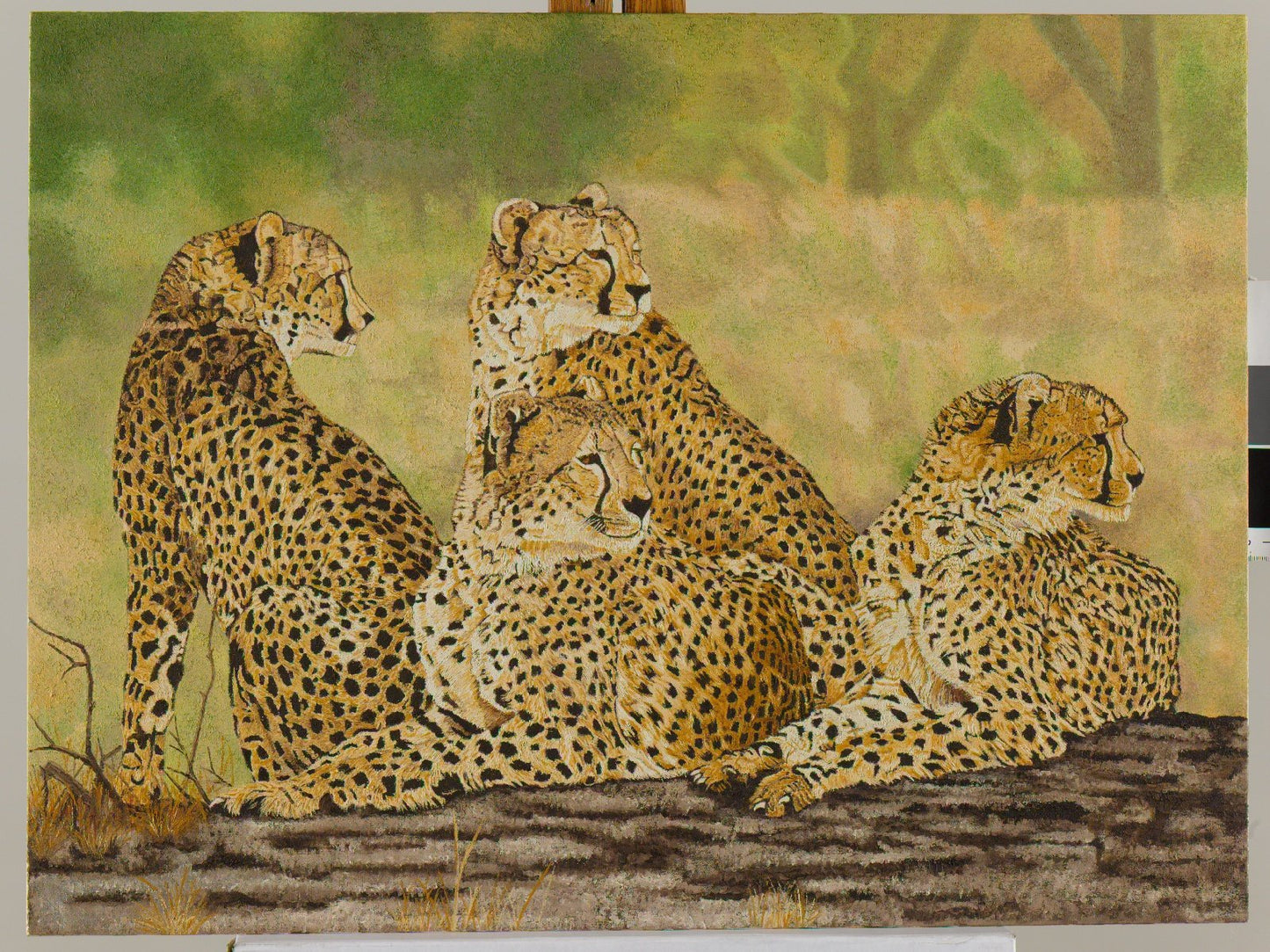 Cheetah Oil Painting Oil Painting Clive 