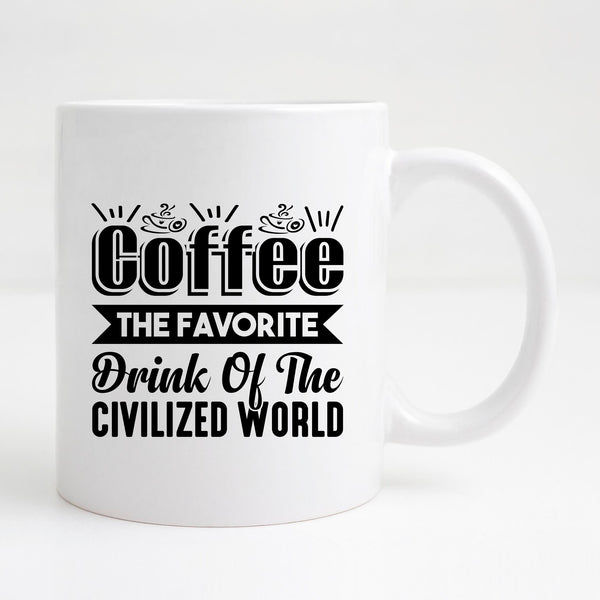 Coffee the favorite drink Mug