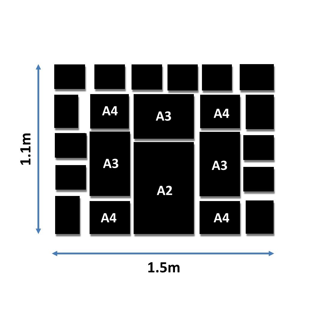 Mega Memory Wall PLUS 2 x 6 piece combos FREE (34 prints total!) Canvas & More 