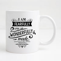 Fearfully and wonderfully made Mug