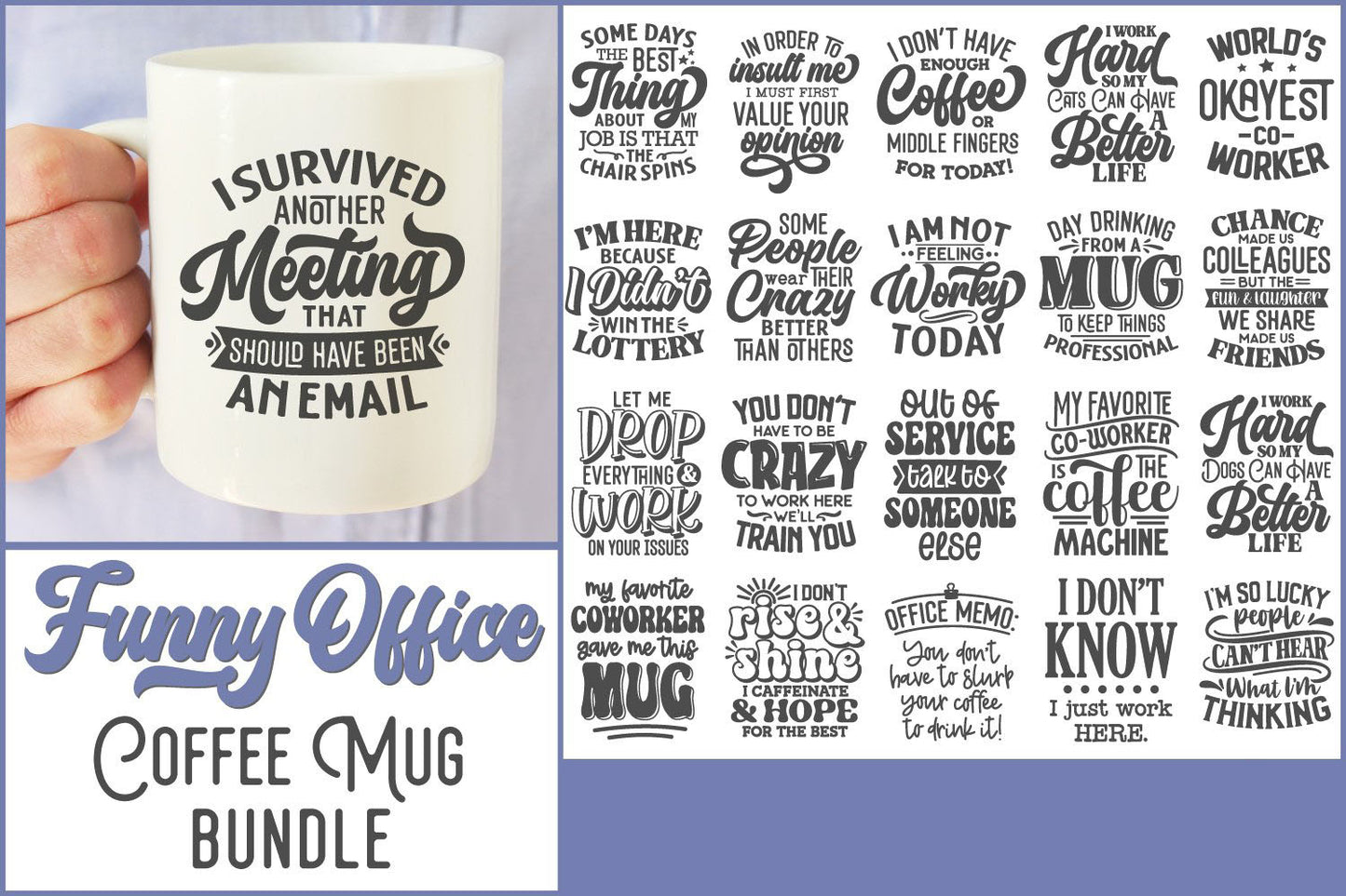 Funny Office Theme Coffee Mug