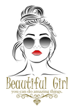 Set of 1: Beautiful Girl Canvas & More 