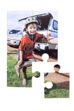 Rectangle Fridge Magnet Photo Puzzles -choose a size!