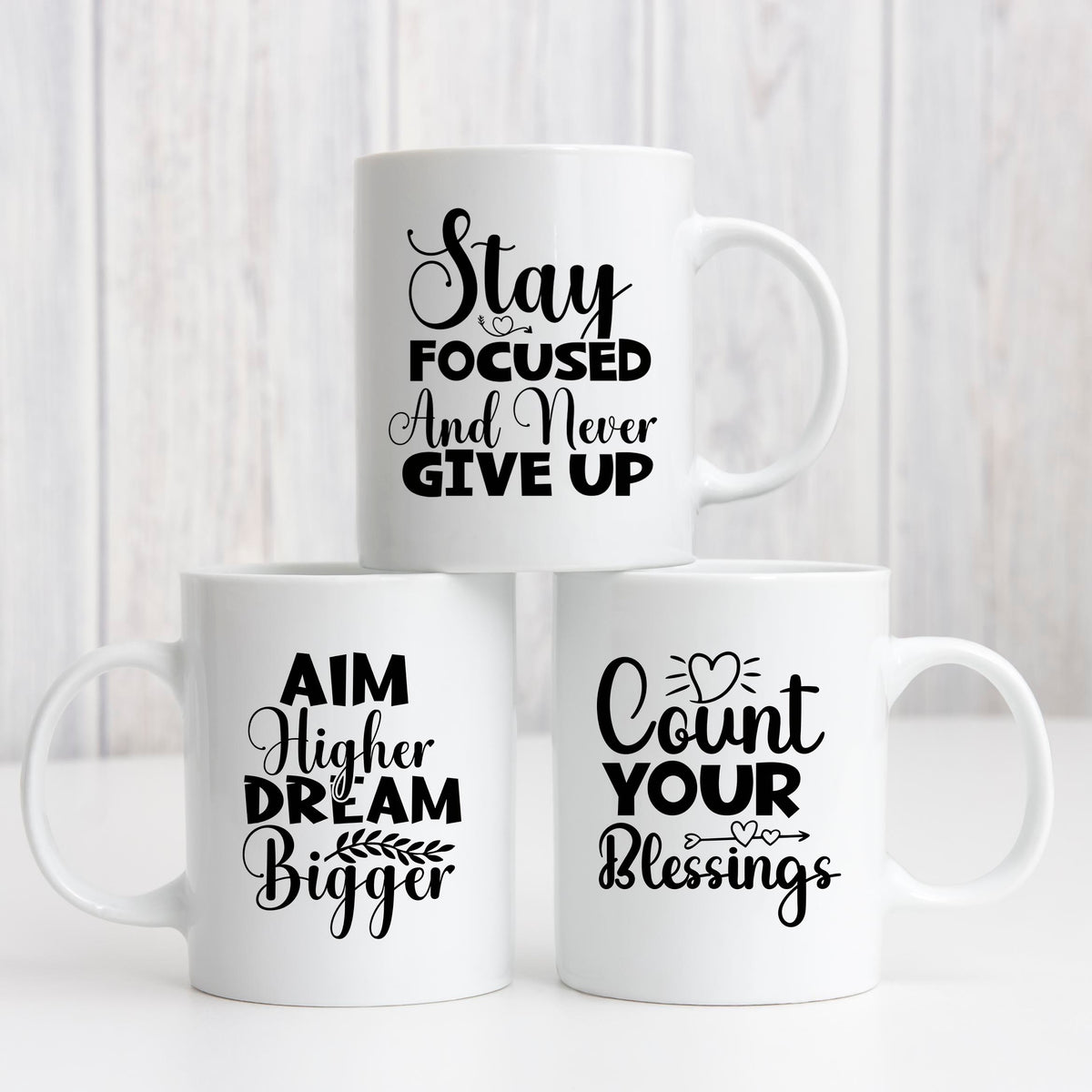 Positive Quotes Theme Coffee Mug – Canvas & More