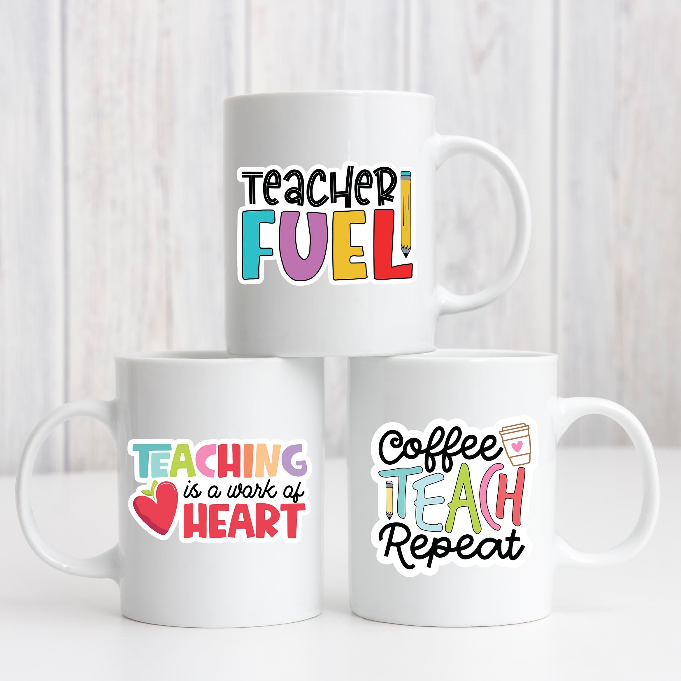 Teacher Theme Coffee Mug – Canvas & More