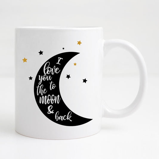 I love you to the moon and back Mug