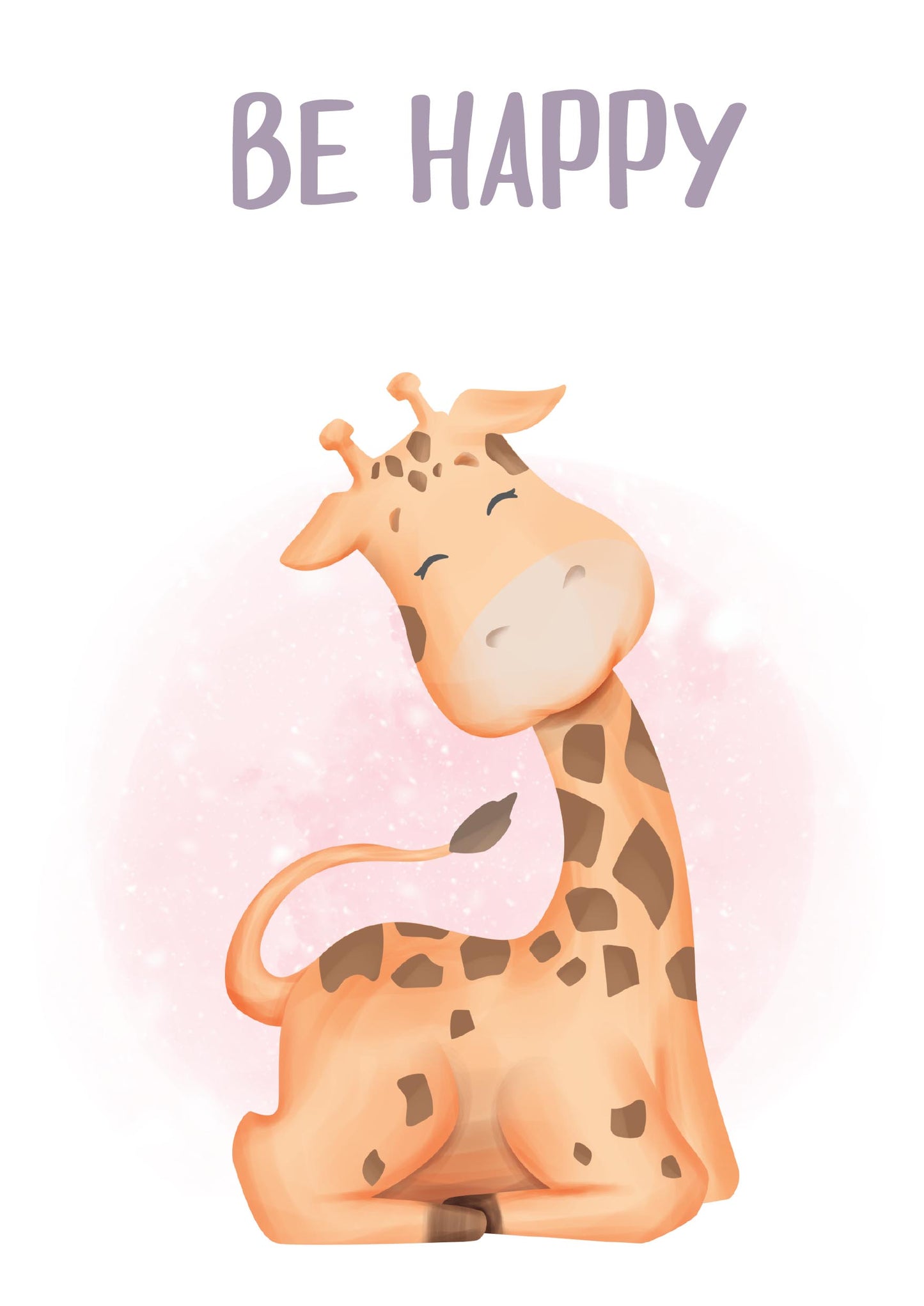 Girls: Set of 4 - Cute Animals Canvas & More 