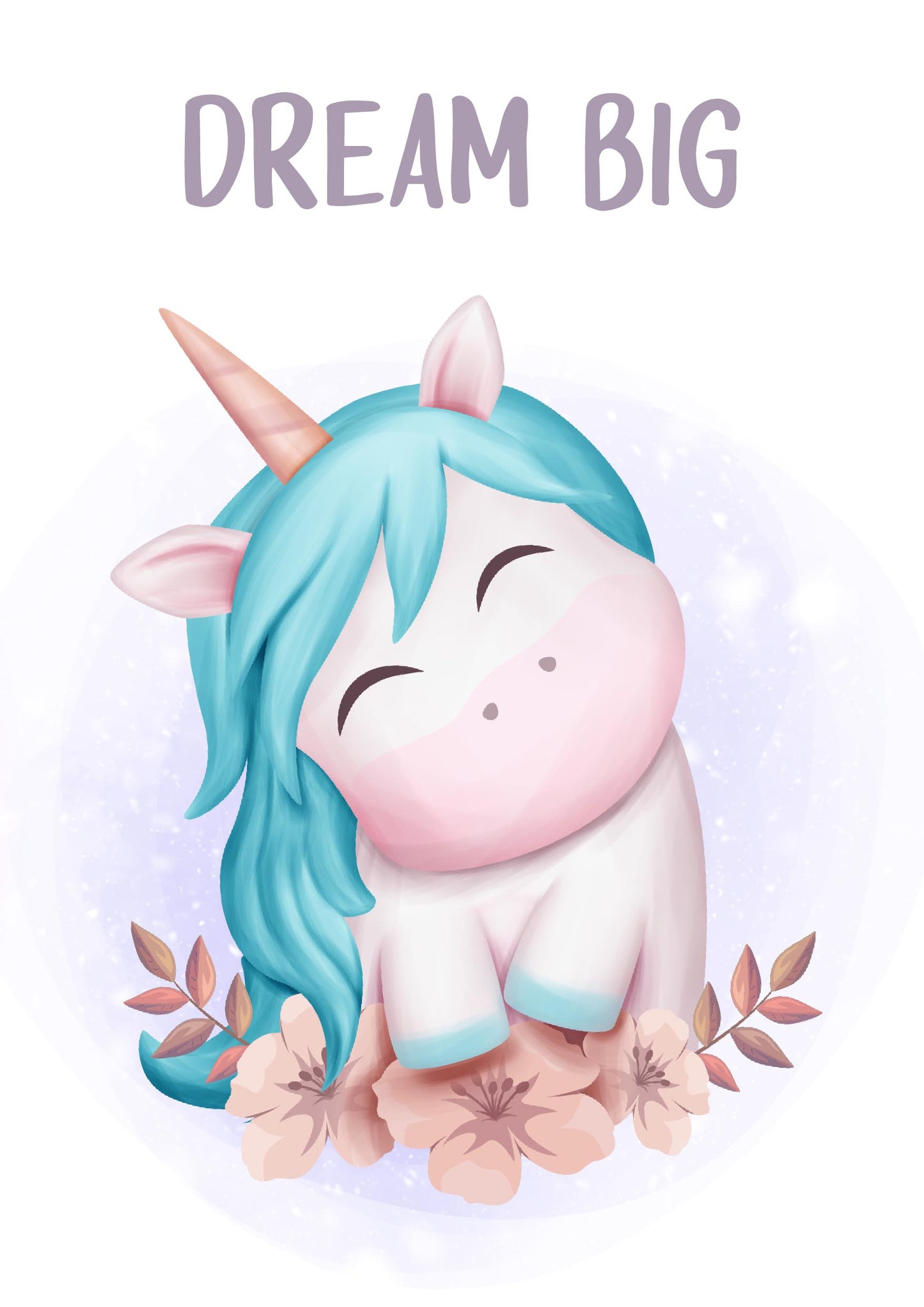 Girls: Set of 4 - Cute Animals Canvas & More 