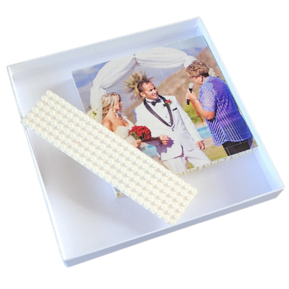 Personalized Photo Plastic Building Block Brick Wall Puzzle