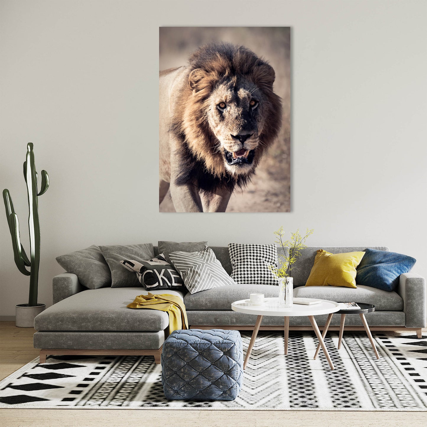 Lion Print: 25