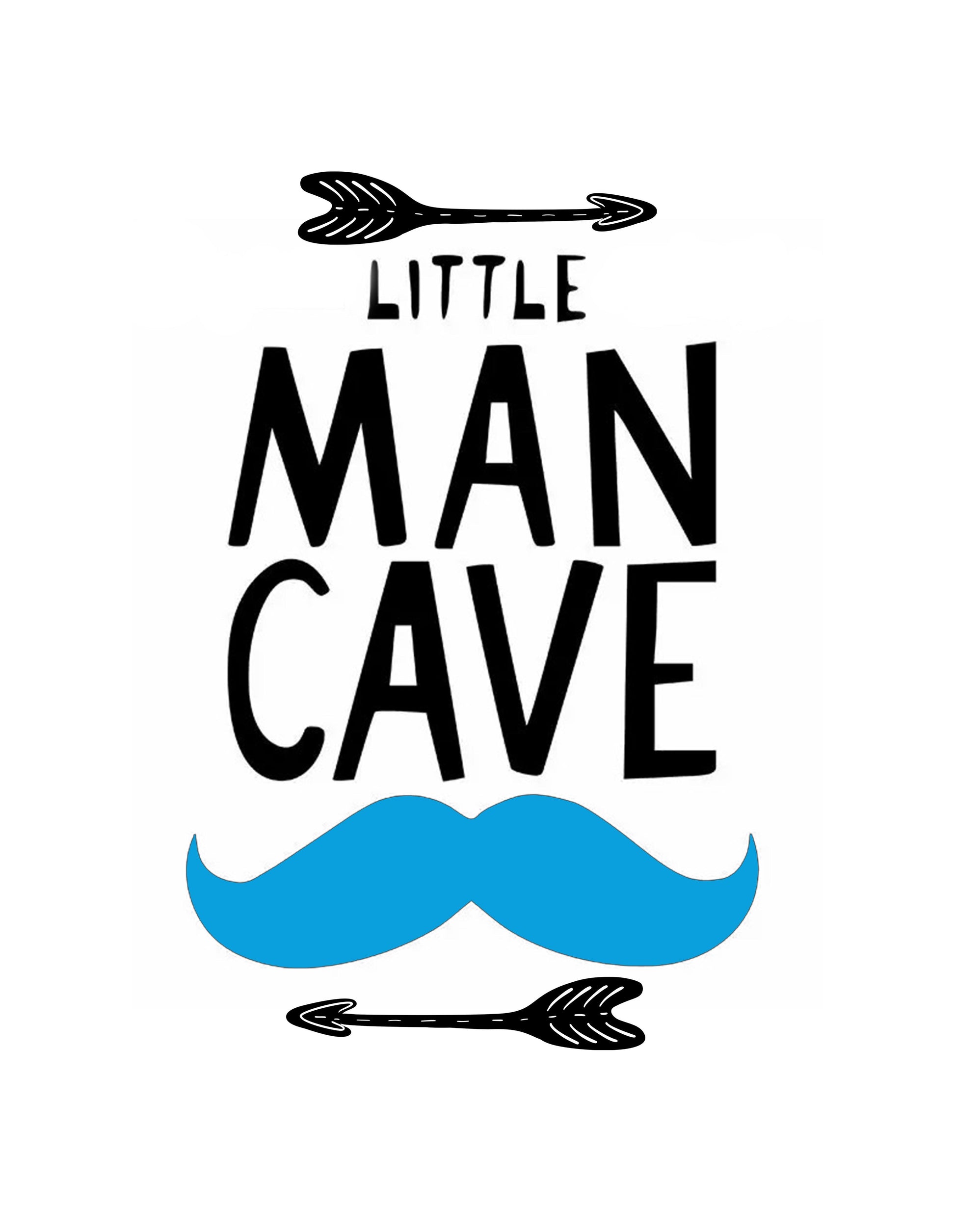 Set of 1 Litte Man Cave Canvas & More 