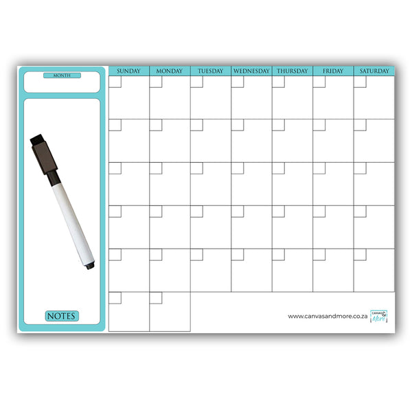 Large Write n Wipe Magnetic Fridge Monthly Planner Calendar With 3 in large-write-n-wipe-magnetic-fridge-monthly-planner-calendar-with-3-in