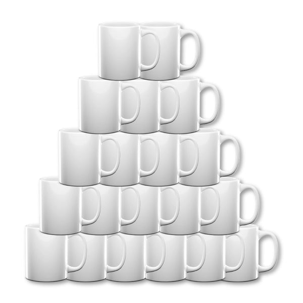 Sublimation Mugs (blank) white 11oz - 20 pack