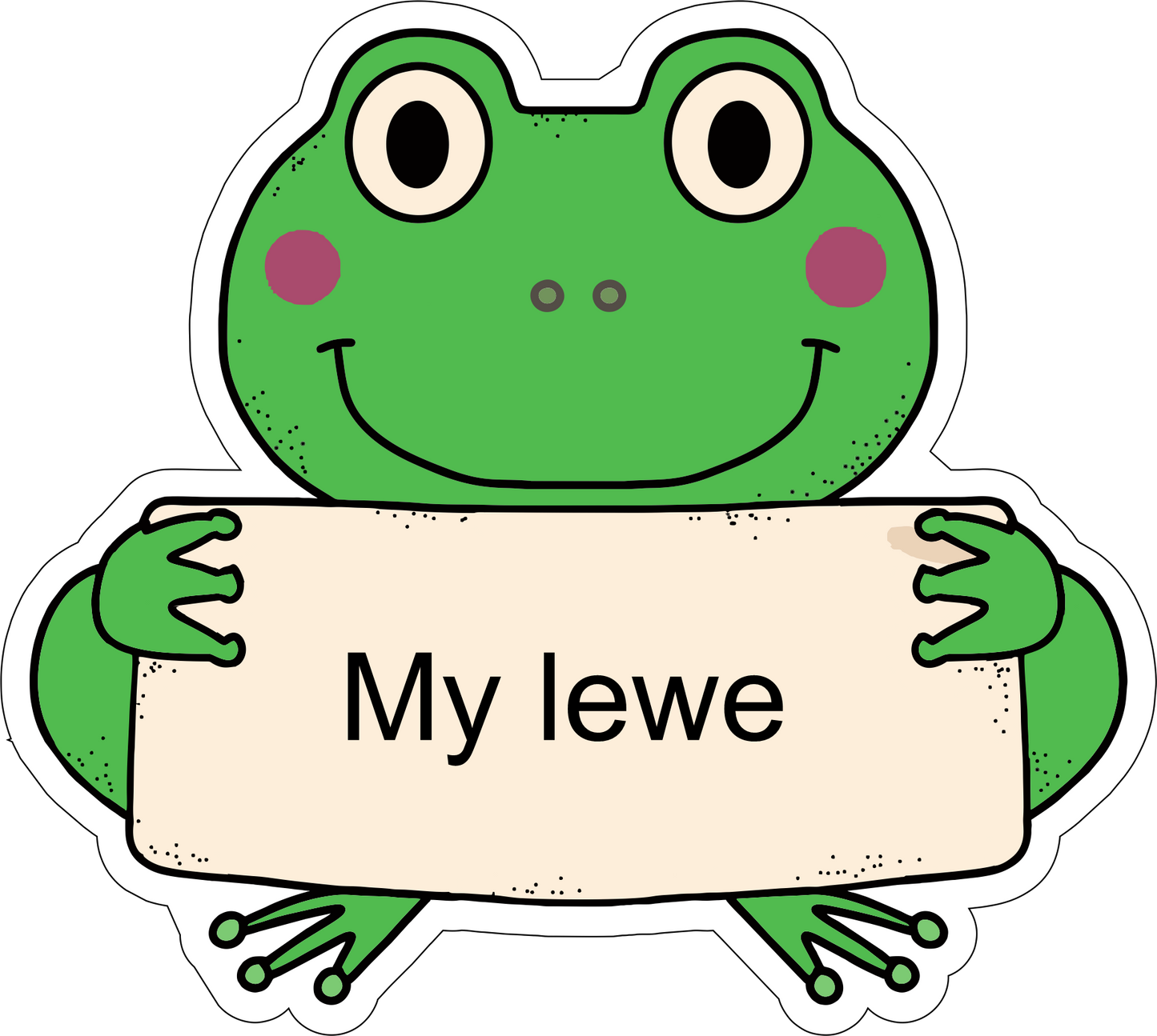 Lewensiklus van die padda Fridge Magnets - (12 PER PACK)