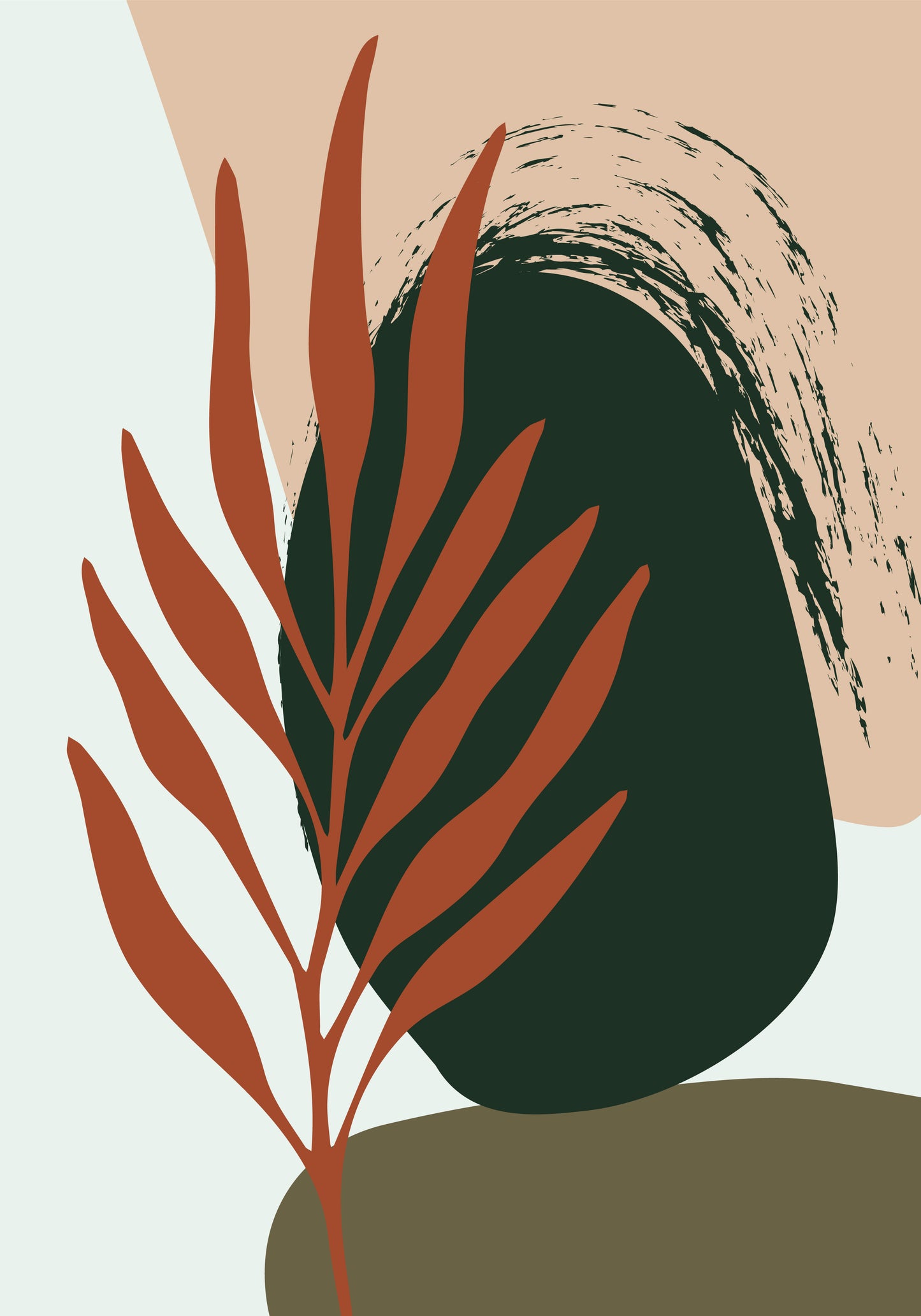 Minimalist Mid Century Wall Art