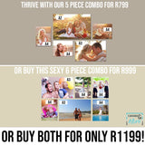 5 Piece & 6 Piece Combo Sale. BUY BOTH & SAVE MASSIVE! Canvas & More 