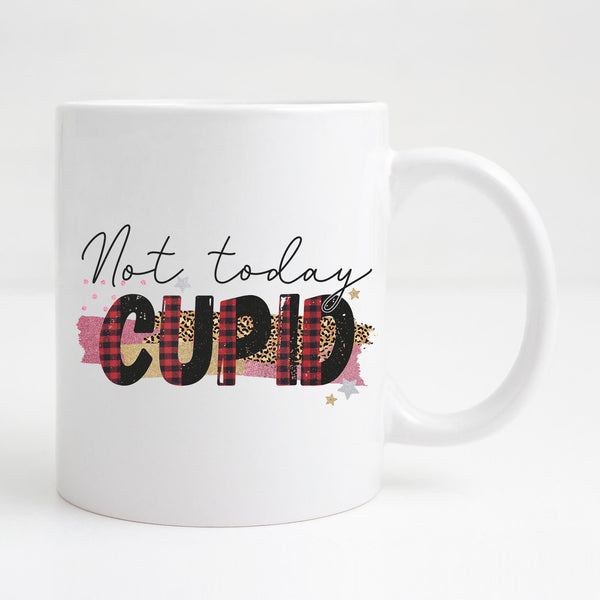 Not today Cupid Mug