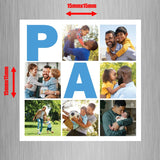 Pa Photo Fridge Magnet (Pack of 2)
