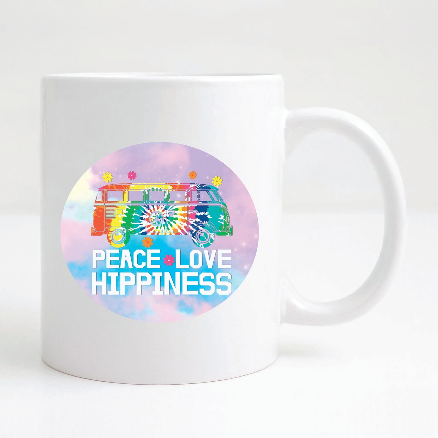 Peace Love Hippiness Mug