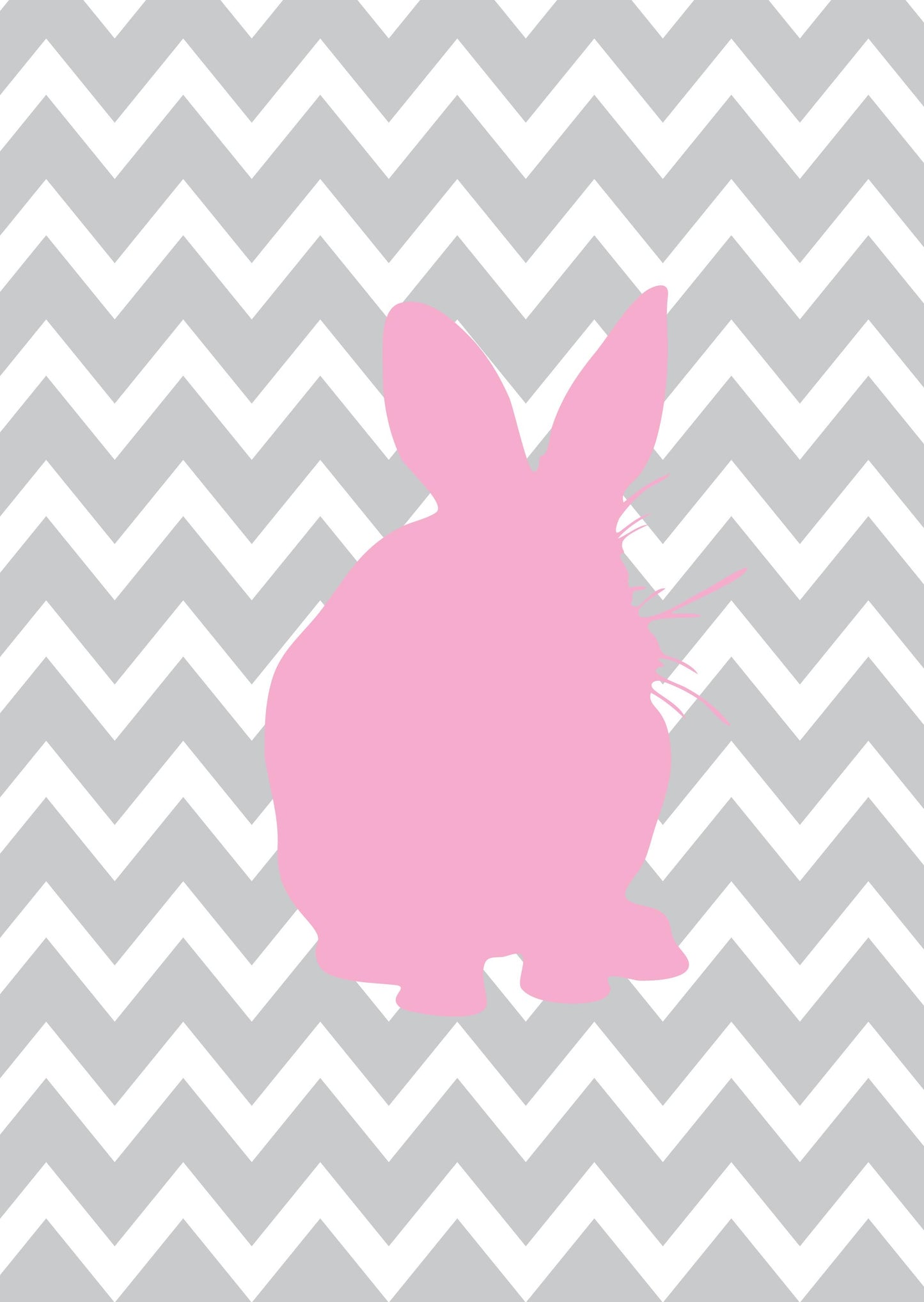 Girls: Set of 3 - Pink Rabbits Canvas & More 