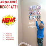 Re-stickable Square Memory Blocks - no tools required to hang! Canvas & More 