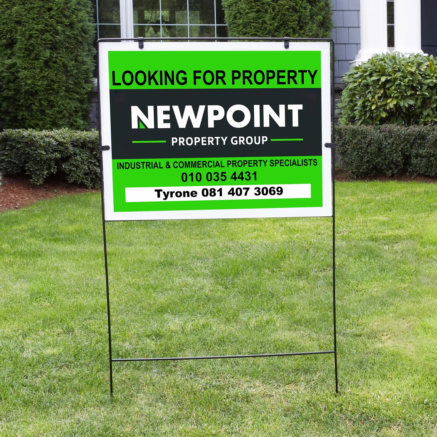 3mm Single-Sided Correx Estate Agent Boards - 40x60cm - Standard