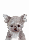 Unisex: Set of 1 - Watercolor Koala Canvas & More 